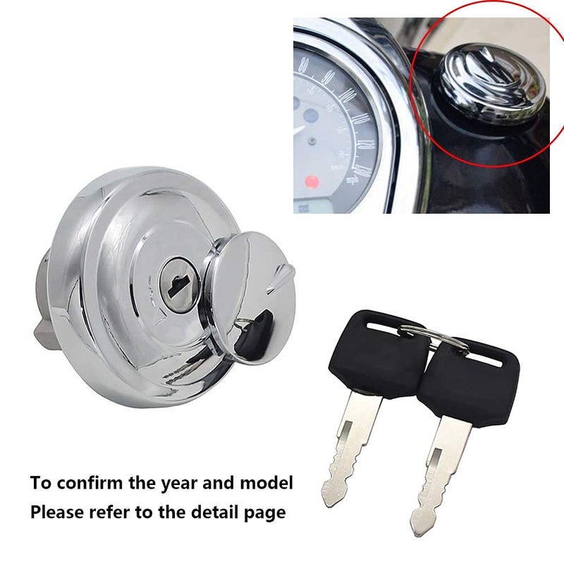 Dobest Gas Locking Cap Fuel Gas Tank Locking Cap Lid Cover Keys OEM:51049-5004 for Yamaha/fo Kawasaki - Image 2